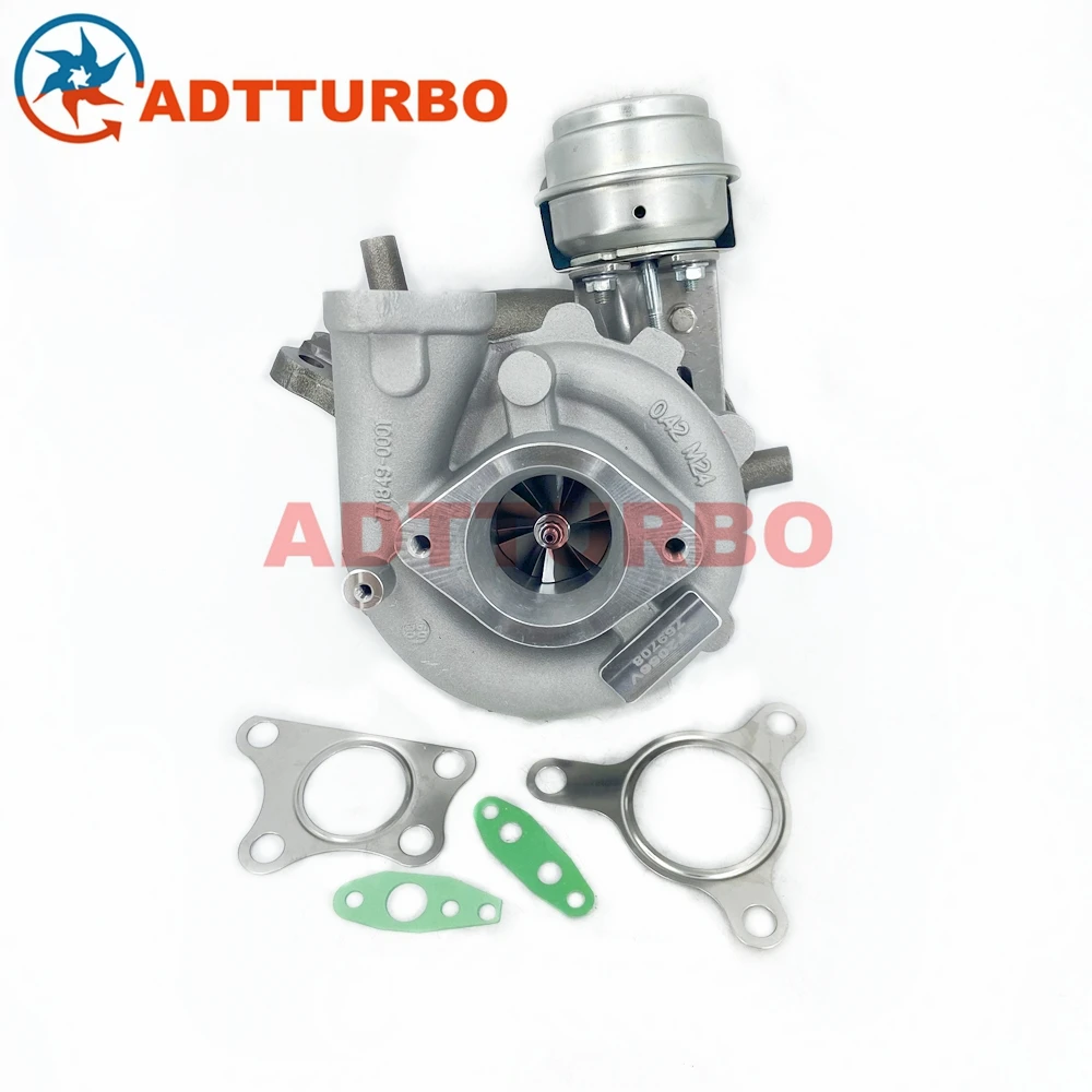 New GT2056V 769708 Complete Turbo For NISSAN Navara 2.5DI YD25 171HP 2.5L Turbine Gaskets Turbocharger 769708-5004S 14411EC00E