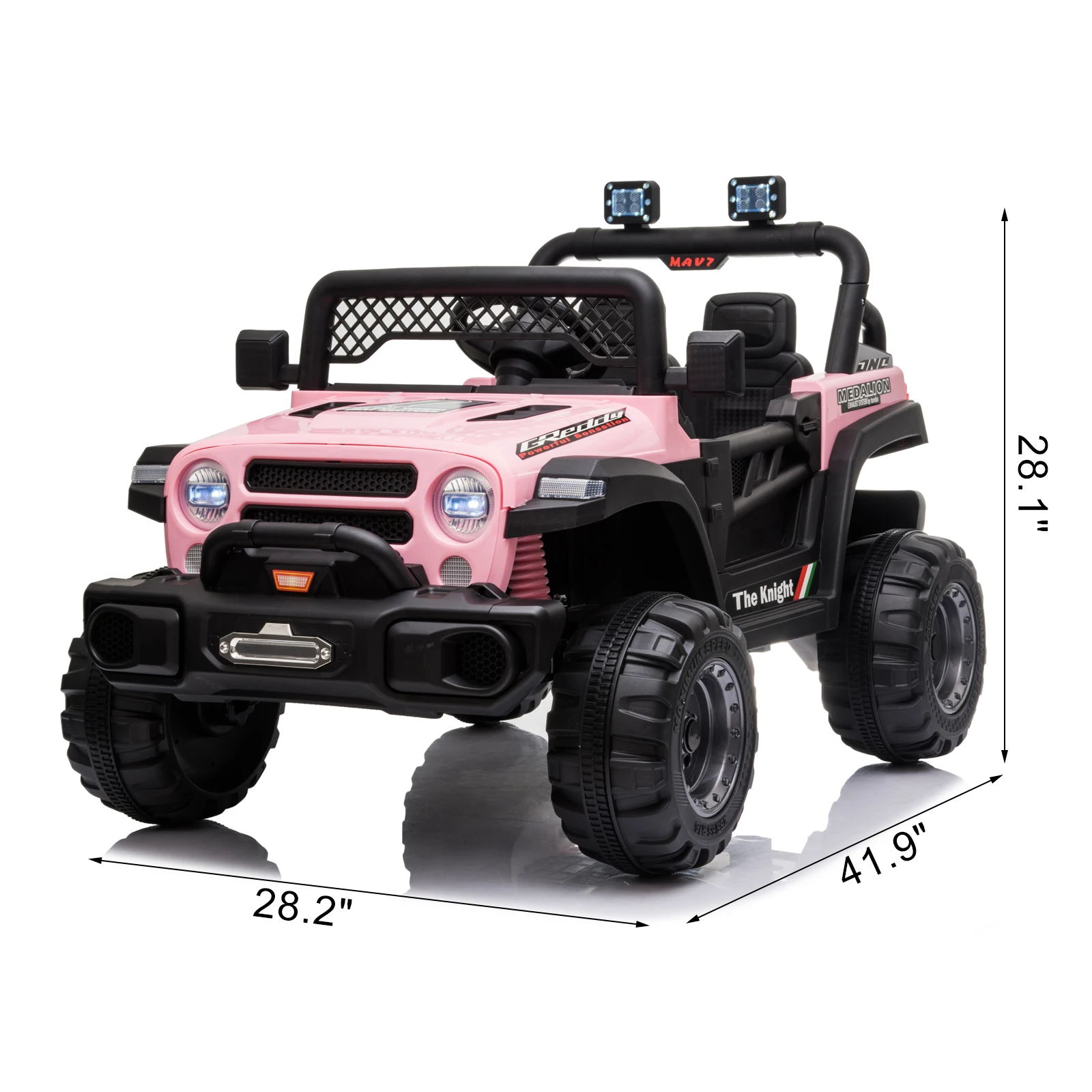 Electric car for Kids Ride On Car,kids Electric Car Dual Drive 12V 4.5A.h with 2.4G Remote Control off-road Vehicle red car toys