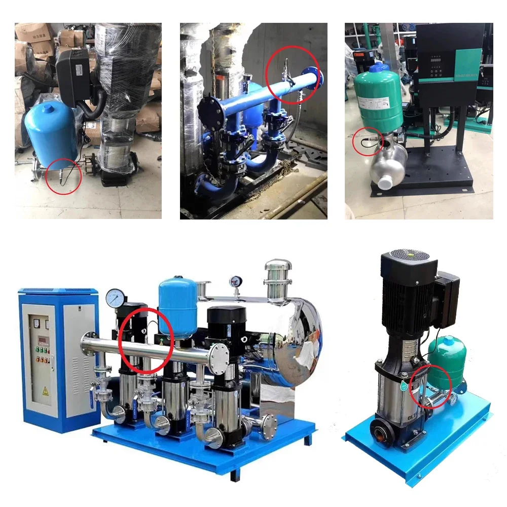 Датчик давления 24 В постоянного тока, датчик водяного насоса, датчик давления 0-2,5 МПа, 0-25 бар, IP68 PT506, переменная частота G1/4 4-20 мА