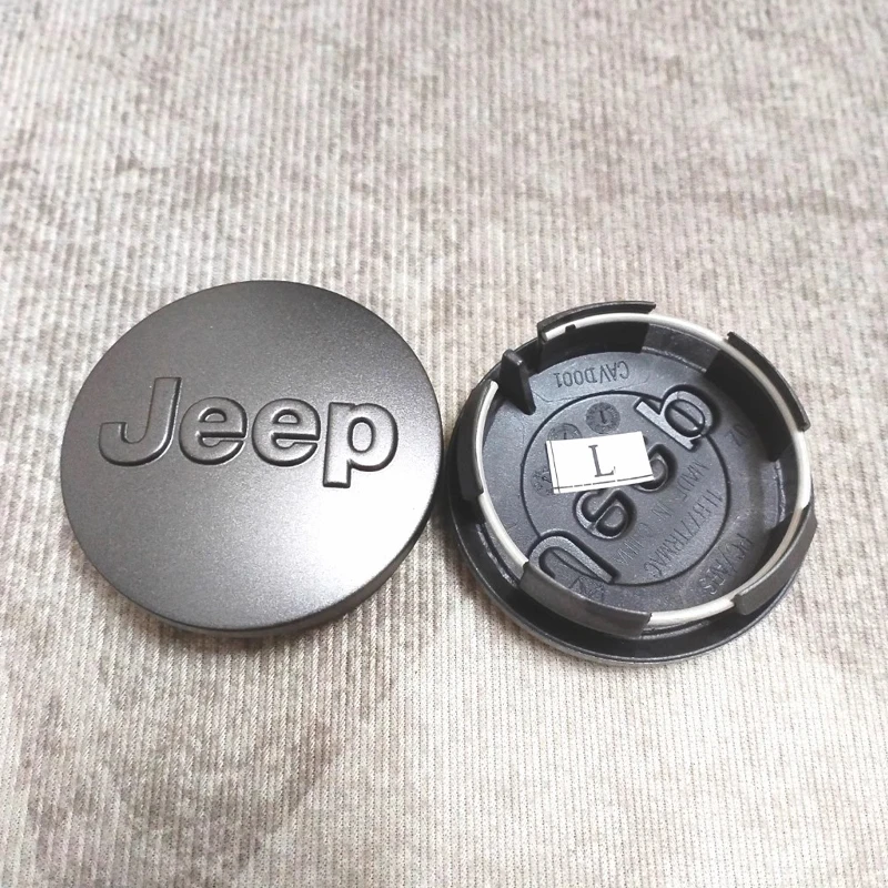 4 sztuki 55/64MM dekielki na felgi samochodowe, emblematy samochodowe, nakładki na środek felgi do Jeep JPB Renegade Wrangler JK Compass Grand Cherokee Gladiat