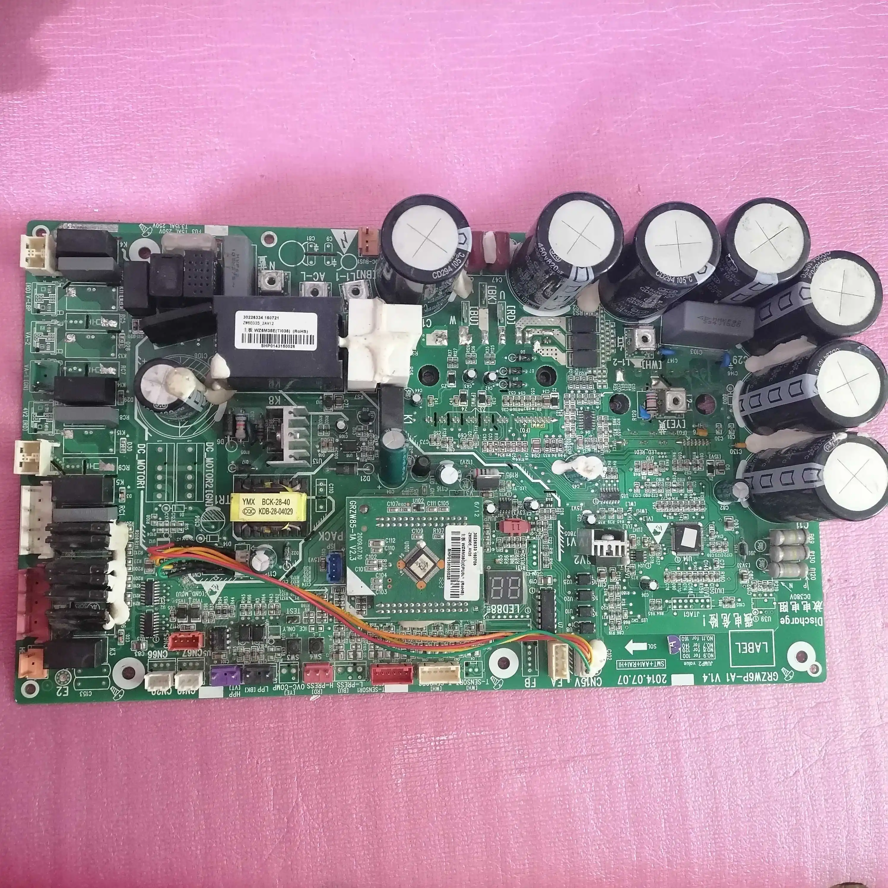 30226334 WZ6M35E ZW6E35_2AV12 30226333 main board circuit board