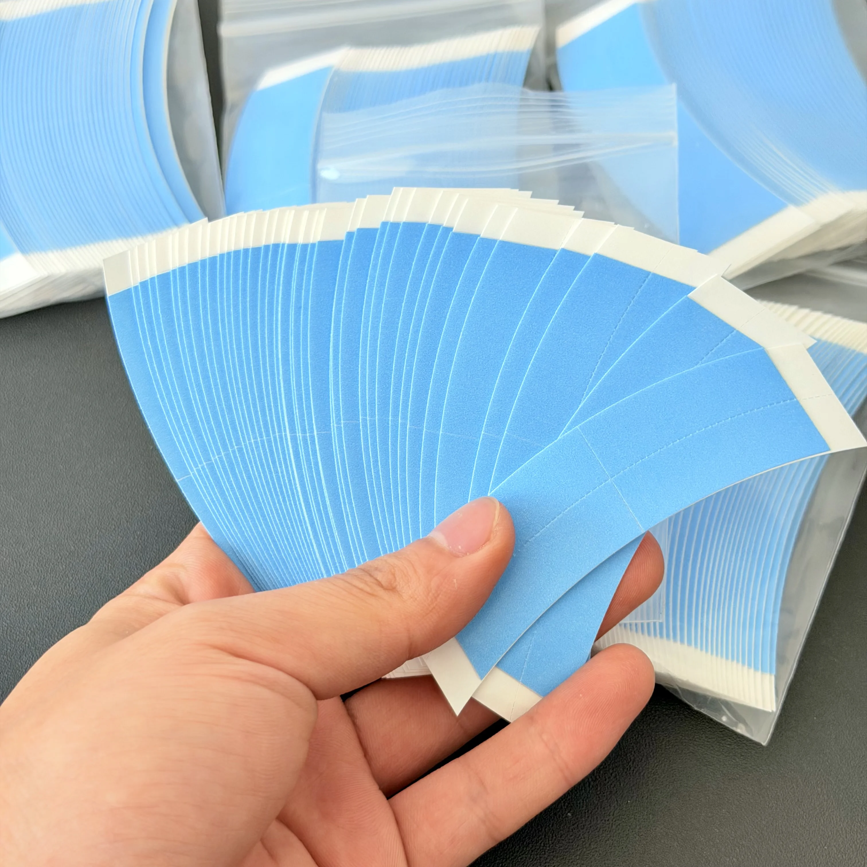 36pcs/lot Supertape Waterproof Hair Tape Double Side Adhesive Super Tape For Lace Wig Toupee Replacement Hairdresser Accessories view 6