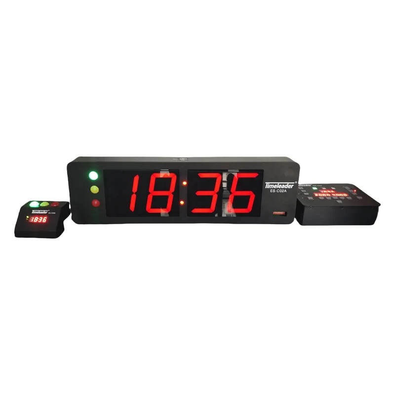 Timeleader Presenter Digital Countdown Timer, Theater Sports Competition Clock, Event Lighting, Competition Timing Signal, Stage