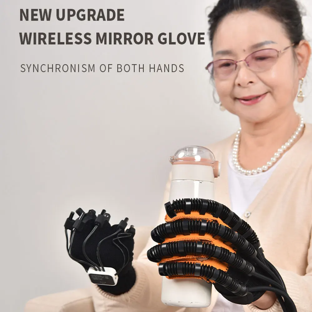 Hand Exercise Stroke Rehabilitation Robot Gloves Hemiplegia Cerebral Infarction Training Equipment Finger Trainer Recovery