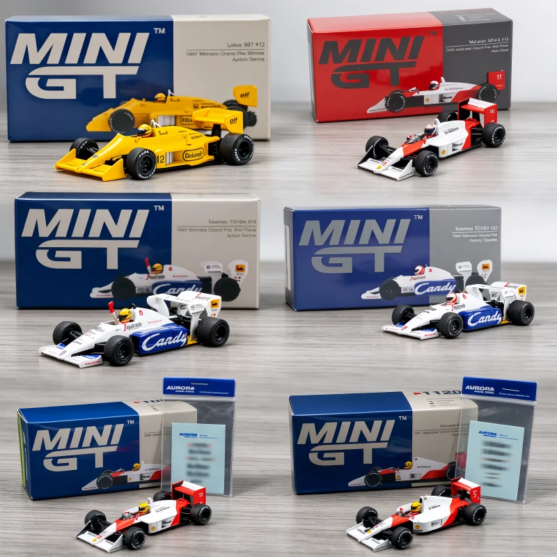 minigt-1-64-lotus-99t-12-ayrton-senna-mclaren-mp4-4-11-12-toleman-tg184-19-tsm-model-alloy-car-model-1088-1118-1099-1123-toy