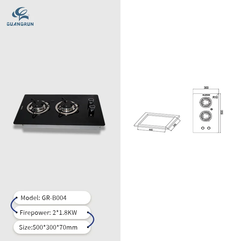New Product Yahct And RV Gas Stove 2/3 Burner Cooktop Combo SMART VOLUME WITH BIG POWER GR-B004