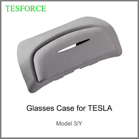 For Tesla Model Y Juniper Roof Sun Visor Glasses Case Sunglasses Organizer Holder Model 3 Highland Glasses Original Storage Box