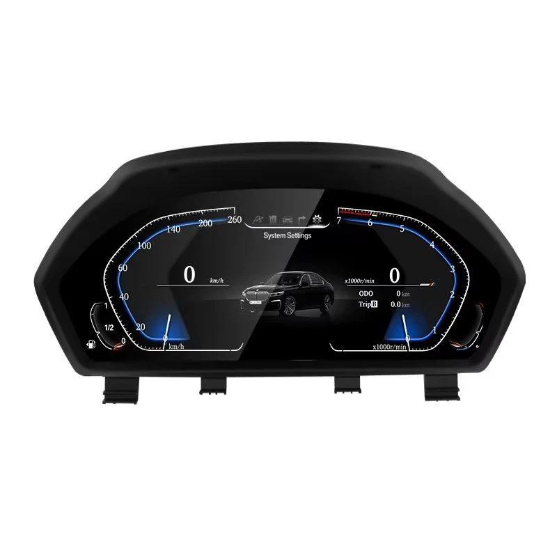 For 3Series F30, 4Series F32 12.3 Inch Panel Linux System Car LCD Dashboard Digital Cluster Instrument