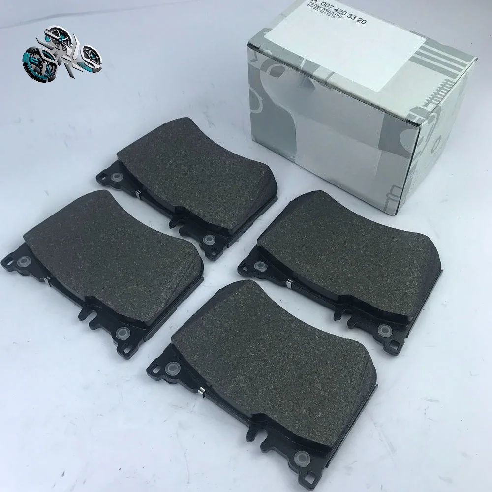 

Mercedes-Benz 0074203320 Комплект тормозных колодок — передняя фрикционная пластина и тормозные колодки с задней крышкой