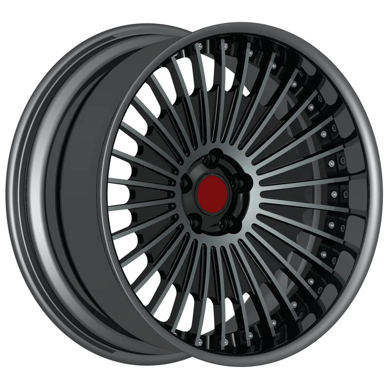 

Borui Custom 2-Piece Forged Wheel 18-26 Inch 5x114.3 5x120 5x130 For Mercedes For Rolls-Royce For Bentley