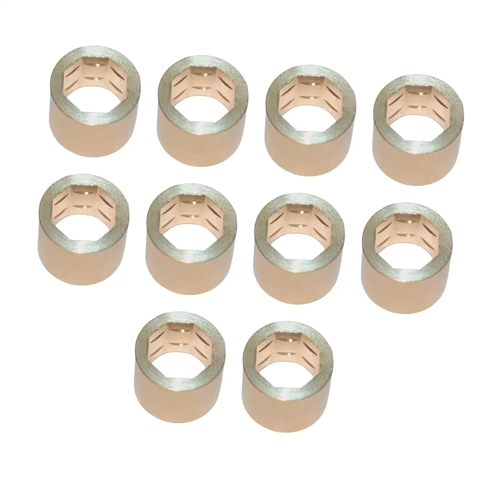 

Lightweight Copper Billiard Cue Ferrule Anti Loosening Octagonal Replacement for Snooker and Billiards Accessory Repair