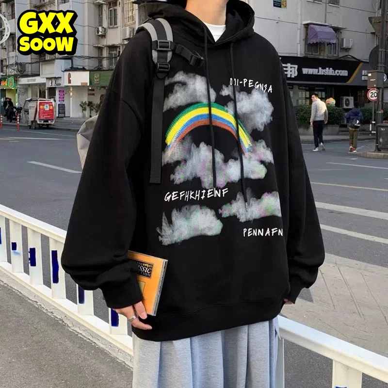 

2022 Hoodies Men Women Creative Print Sweatshirt Fashion Hip Hop Streetwear Pullover Hoodies Male Clothing