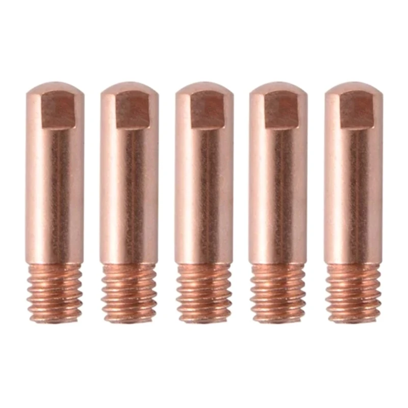 0.8X25Mm M6 Gas Connector Tip Nozzle Insulator Cap Welding Gun Accessory