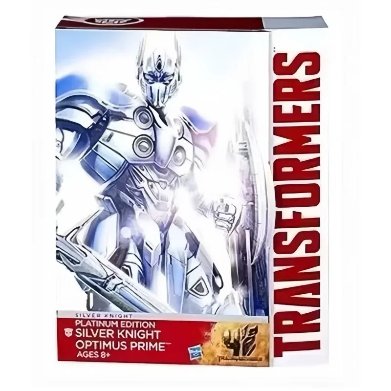 New Transformers Studio Series Toy Transformer Robot Model Optimus Prime Silver Knight Hobby Collection Holiday Gift