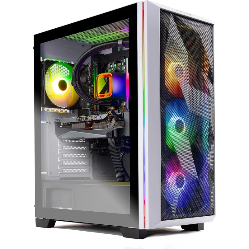 Computadora de Escritorio para Juegos Chronos – Ryzen 7 7700X 4.5 GHz, Rtx 3070 Ti, 1TB Nvme Ssd, 32G DDR5 Rgb, 750W Gold