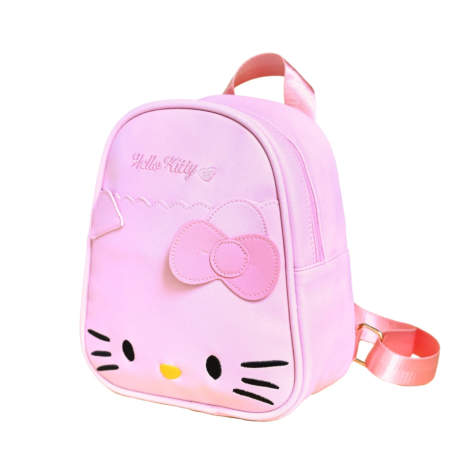 Sanrio Kids Backpack Girls Hello Kitty Schoold Bags for Boys My Melody Kuromi Cinnamoroll Kawaii Toddler Backpack Cute Cases PU