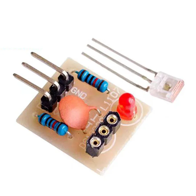 Laser sensor receiver module (non-modulated tube) has laser output high level