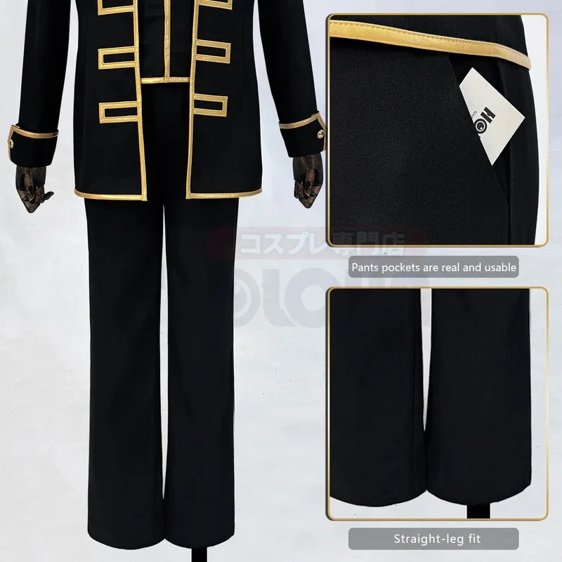 HOLOUN Gintama Anime Okita Sogo Hijikata Toushirou Kondou Isao Costume Cosplay Cappotto Gilet Pantaloni Cos Regalo di Natale di Halloween