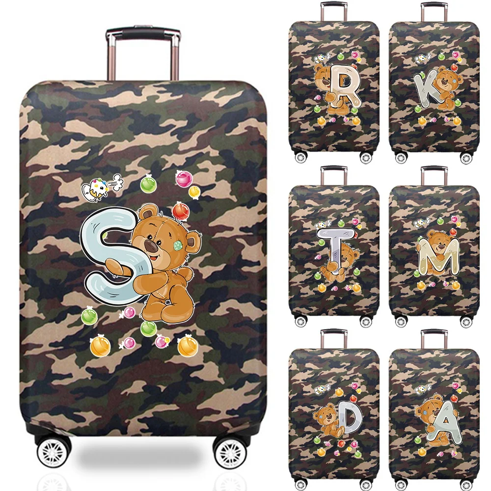 

Чехол для багажа, дорожные аксессуары, пылезащитный чехол, защитный чехол, износостойкий камуфляжный стиль, 18-32 дюйма, подходит для серии Bear