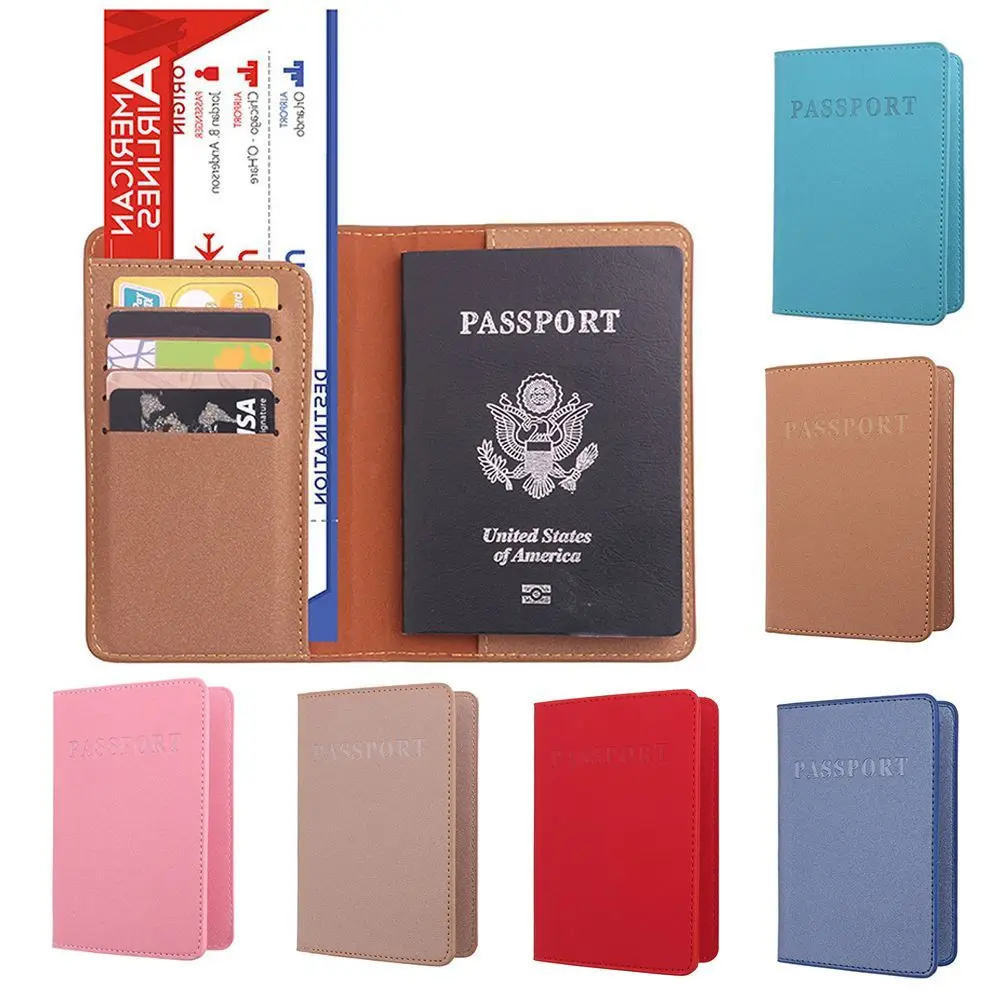 

Women New Documents Wallet Credit Card Holder Card Holder ID Card Case Passport Case Cover Passport Holder