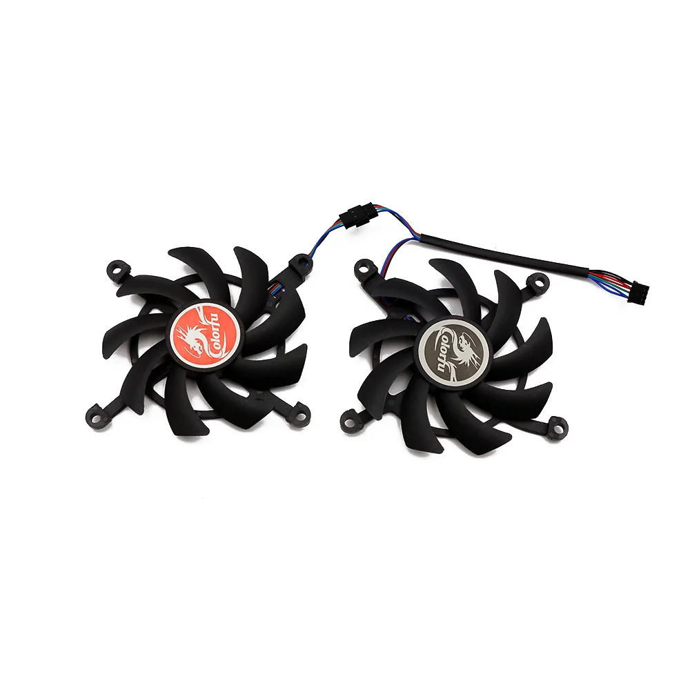 RTX 2060 2060 Ti Replace Fans for COLORFUL GeForce GTX 1660Ti 1650 1660 SUPER Graphics Card Cooling Fan