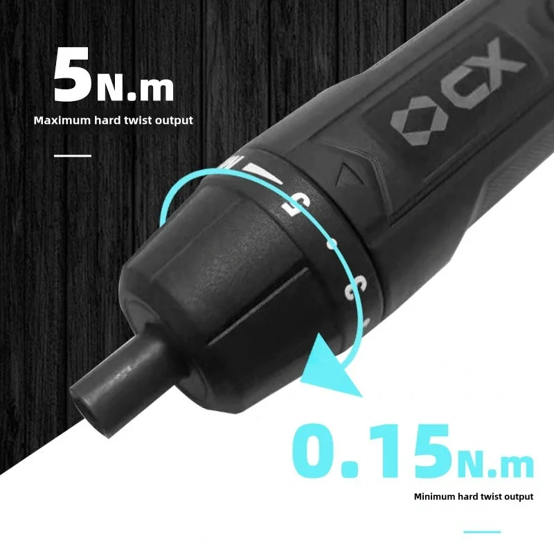 Mini Electrical Screwdriver Set Cordless Electric Screw Driver 2000mAh Lithium Rechargeable With 30 Bit Set Power Drill Tools