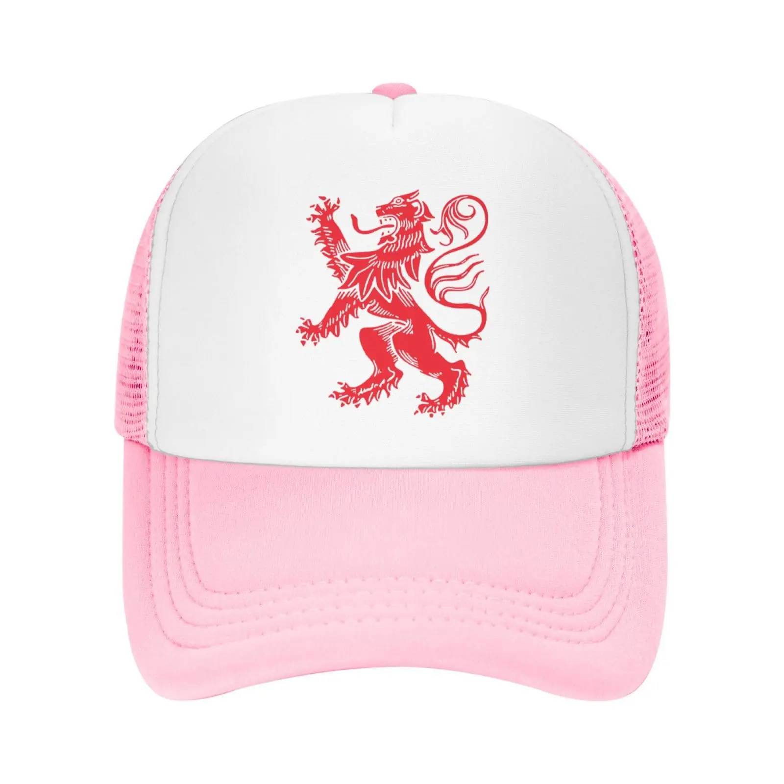 Lion Rampant Scottish Flag Symbol Scotland Breathable Mesh Cap Men's and Women's Baseball Caps