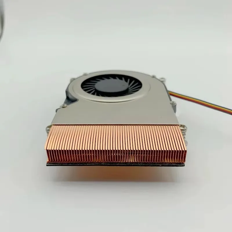 Ultra-Thin Copper Tube All-In-One CPU Radiator 1200 115X Industrial Computer HTPC Turbine Side-Blowing PWM 6CM Cooling Fan