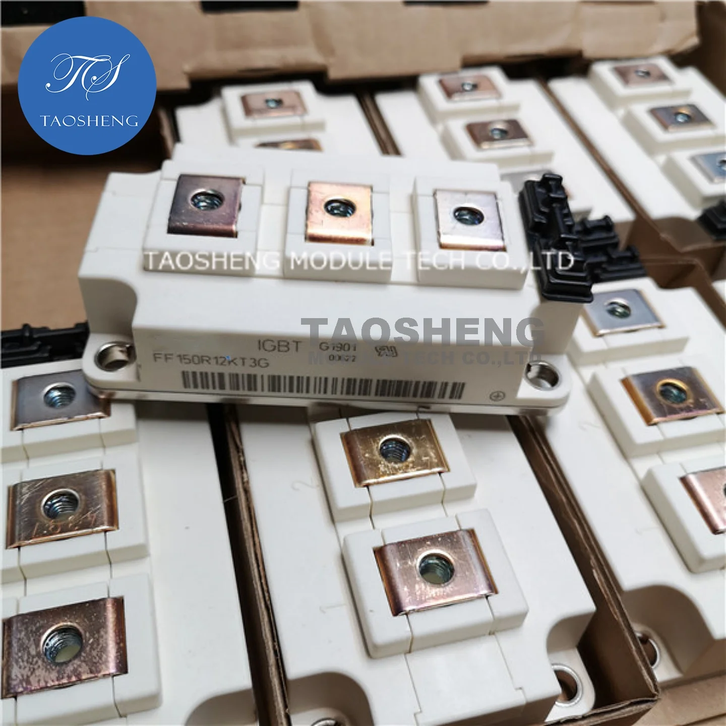 

1 шт. FF150R12KT3G 150A/1200V Новый и оригинальный IGBT-модуль【TAOSHENG】 # TS092
