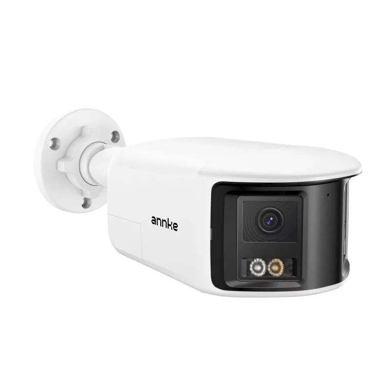 

FCD800 4K 8MP Dual Lens 180 Degree Panoramic Bullet AI PoE IP Camera Two Way Audio Smart Hybrid Light IP67 Network Camera