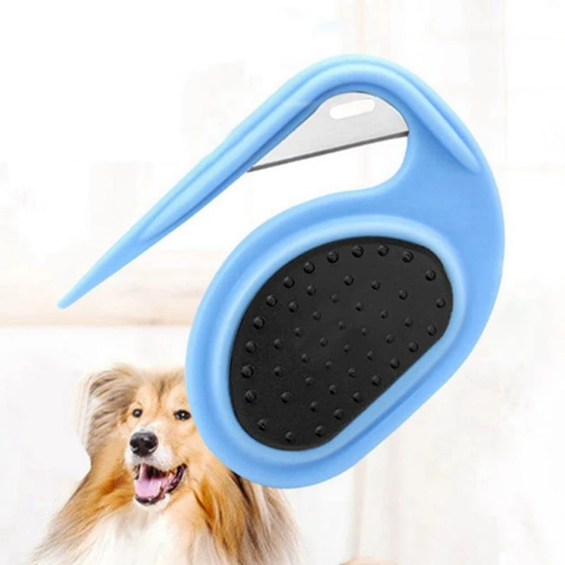 AFBC Pets Comb Dog Open Knot Rake Knife Comb Dog Hair Brush Grooming Stuff Cats Puppy Hair Remover Pet Care Supplies