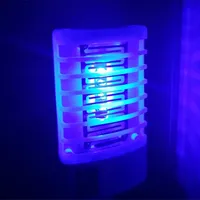 Portable LED Mosquito Killer Lamp EU Plug Mosquito Night Lamp Electric Fly Repellent Safety Fly Bug Zapper For Room