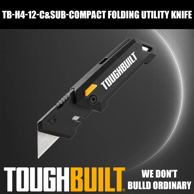 

ToughBuilt TB-H4-12-C Sub-Compact Folding Utility Knife Unboxing The Portable Cutting Tool Hand Tools Accessories