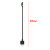 Smart Watch Charger Cord USB Magnetic Charger Adapter Replacement Fast Charging Cable Accessories for Mibro Watch Lite 2/T1/ C2