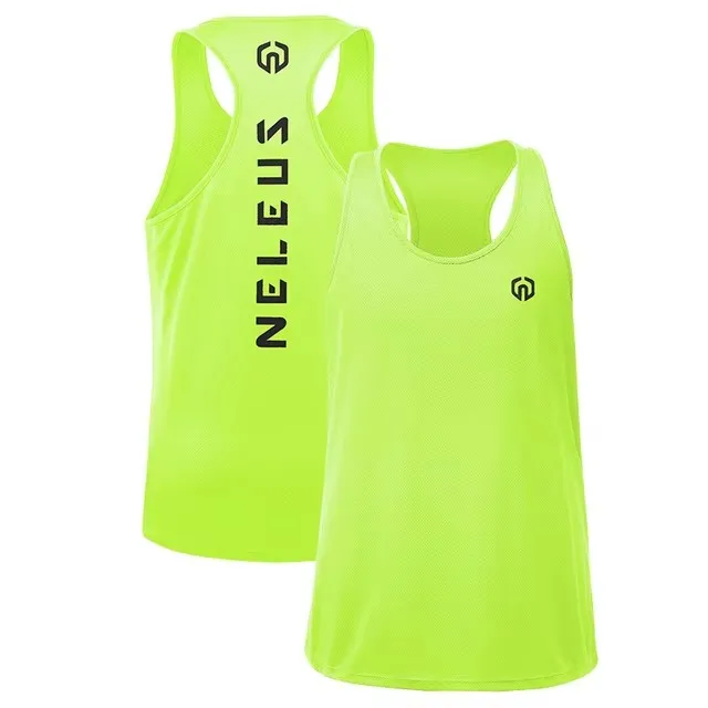 Men Basketball Shirts Running Gym Tops Sports Vest Quick Dry Breathable Slightly Stretch Moisture Wicking Loose Tank Top Train