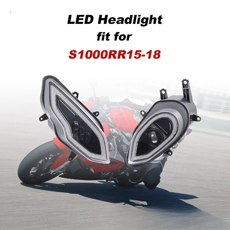 

Suitable for Motorcycle S1000RR Headlight Assembly, Headlights LED Headlights