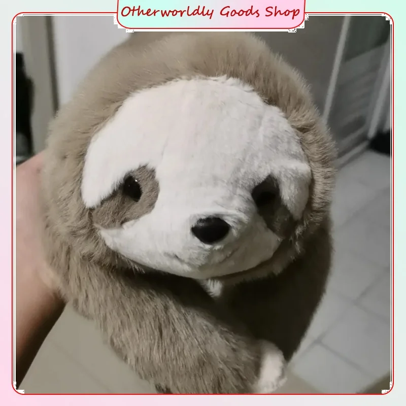 Poupée en peluche Panda couché, jouets en peluche pour Collection de décoration, cadeaux de vacances, variantes de raton laveur paresseux disponibles, doux