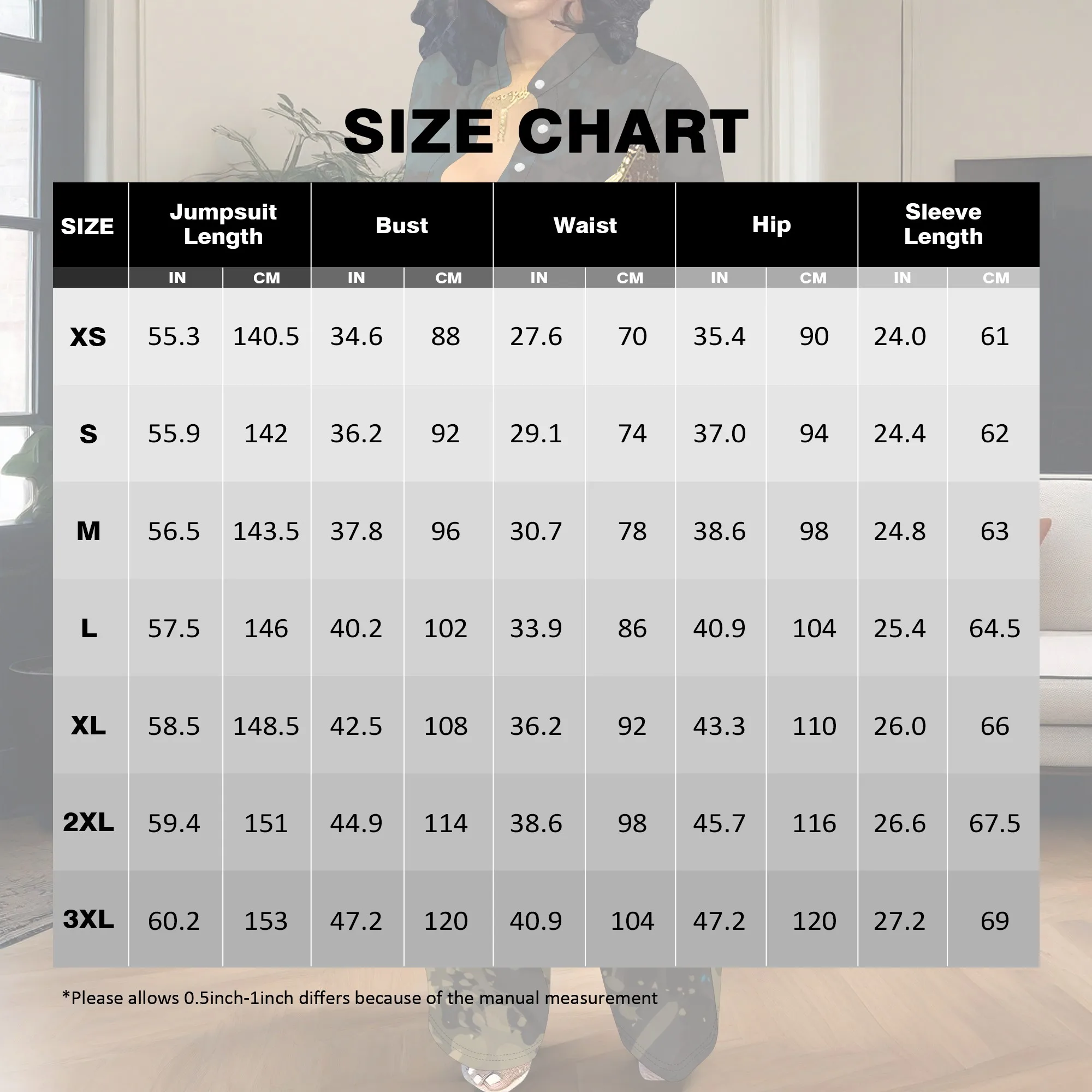 Women’s Long Sleeve Jumpsuit Artistic Paint Print V Neck Belted One Piece Romper Casual Daily Wear