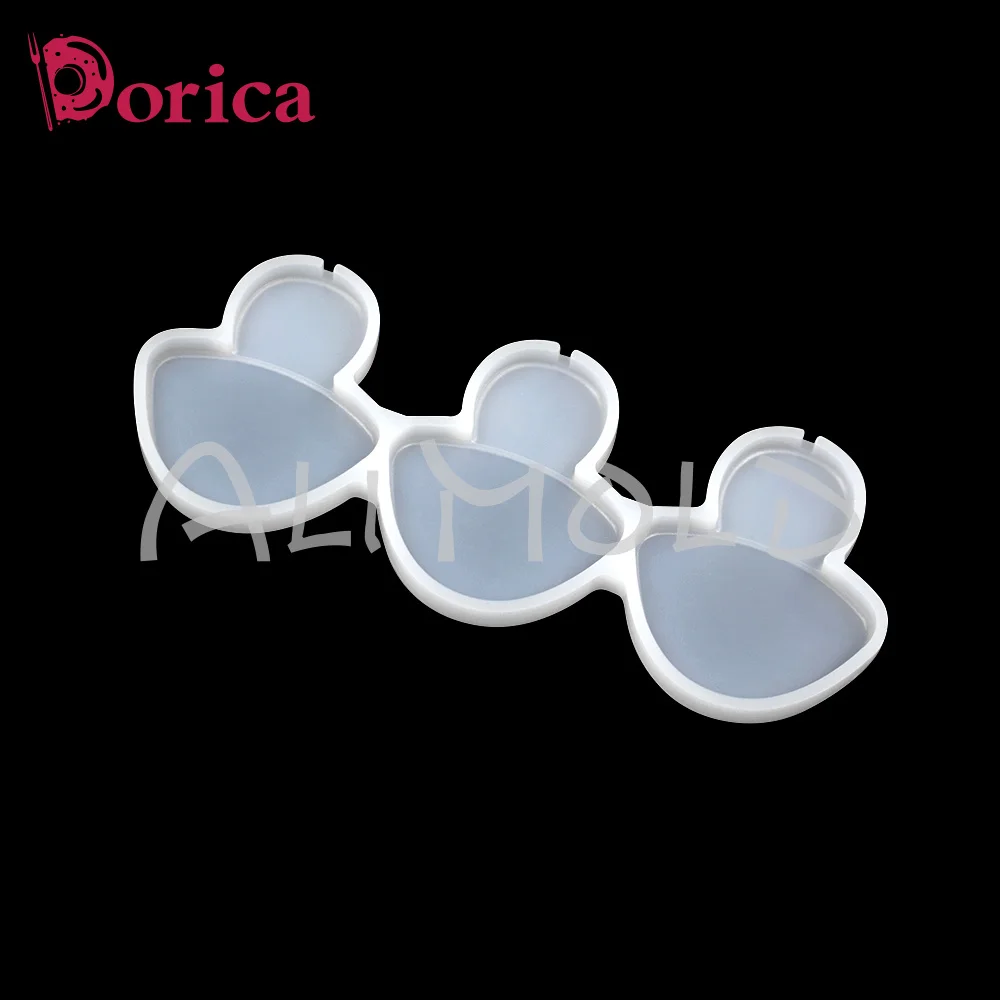 Dorica Mushroom Epoxy Resin Mold Diy Sugar Chocolate Lollipop Silicone Mould Cake Decorating Tools Kitchen Bakeware Supplies