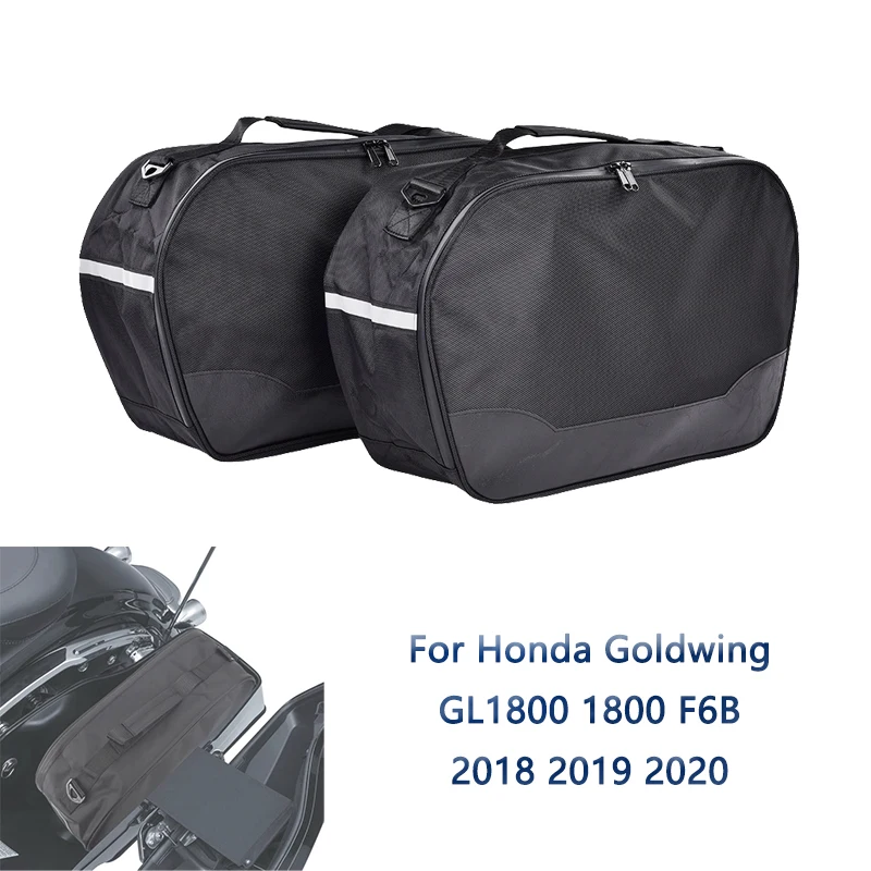 

Waterproof Motorcycle Trunk Side Luggage Storage Saddle Bag Liner Bag For Honda Goldwing GL1800 1800 2012-2017 Motorbike Bags