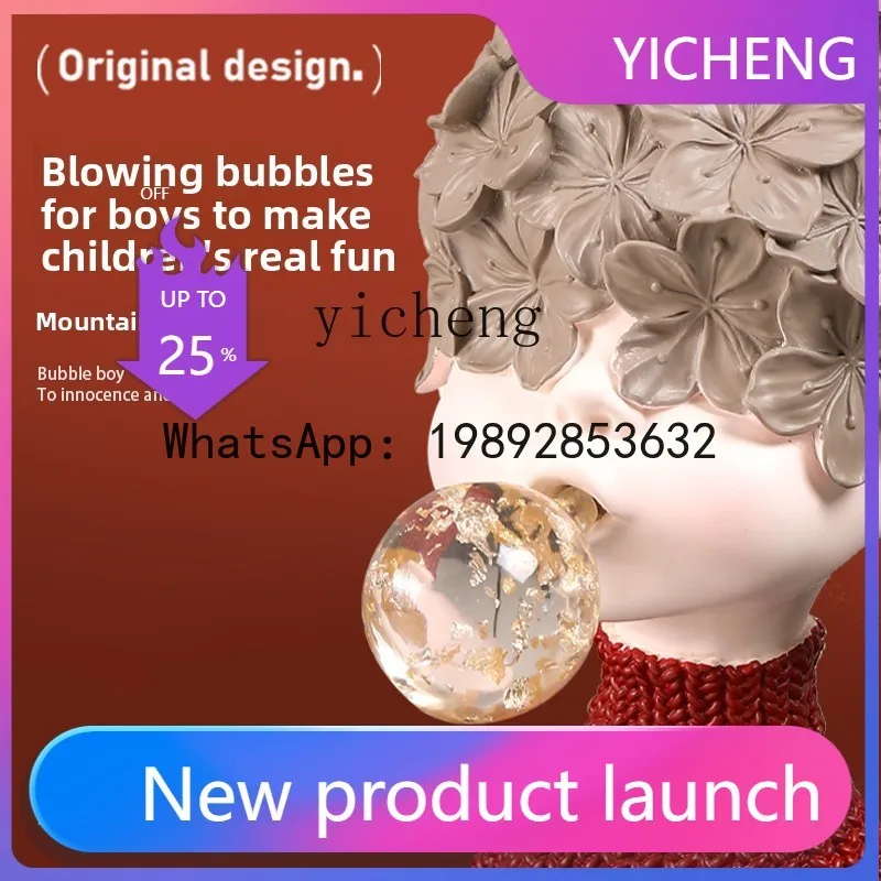 

J3 ornament modern living room bookshelf wine cabinet home creative craft sculpture entrance decoration