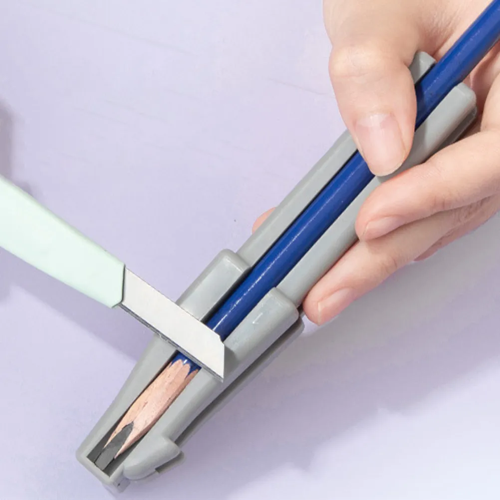 3Pcs Duckbill Eyebrow Pencil Sharpener Aid Tool Sturdy Plastic Construction for Makeup Pencils Lip Eyebrow Markers Easy Grip