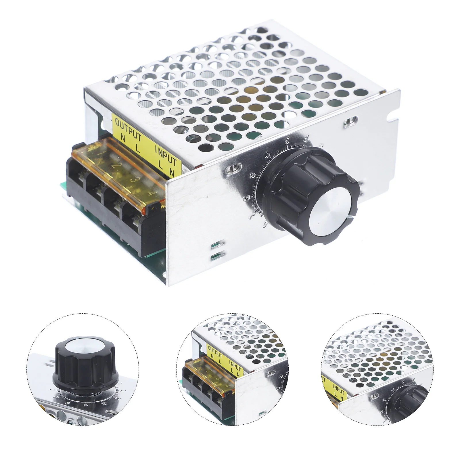 

4000W Motor Controller Electronic Voltage Regulator Speed Control Module For Dc Motors High Power Temperature Controller Surge