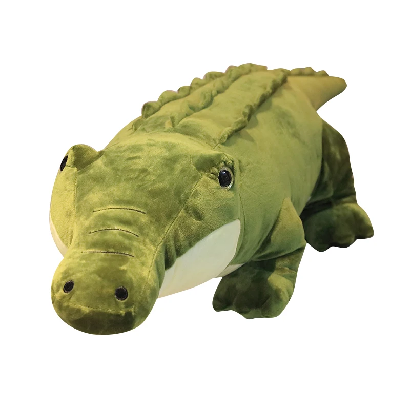 

Realistic Alligator Plush Toy 35/47 Inch Lifelike Stuffed Animal Soft Crocodile Pillow For Home Decor Christmas Gift