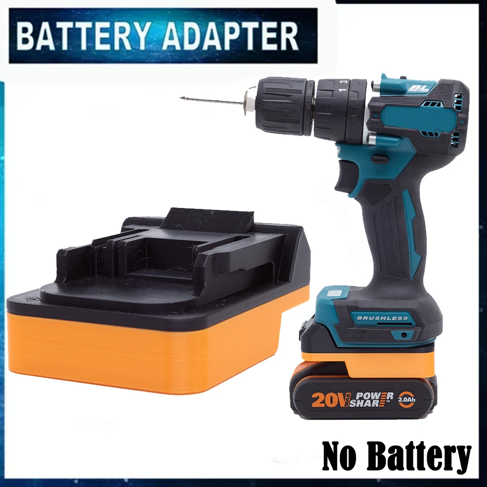 

Battery Converter Adapter for Worx 4PIN 18V Lithium Battery to for Makita 18V BL Power Tool Accessories(NO Battery）