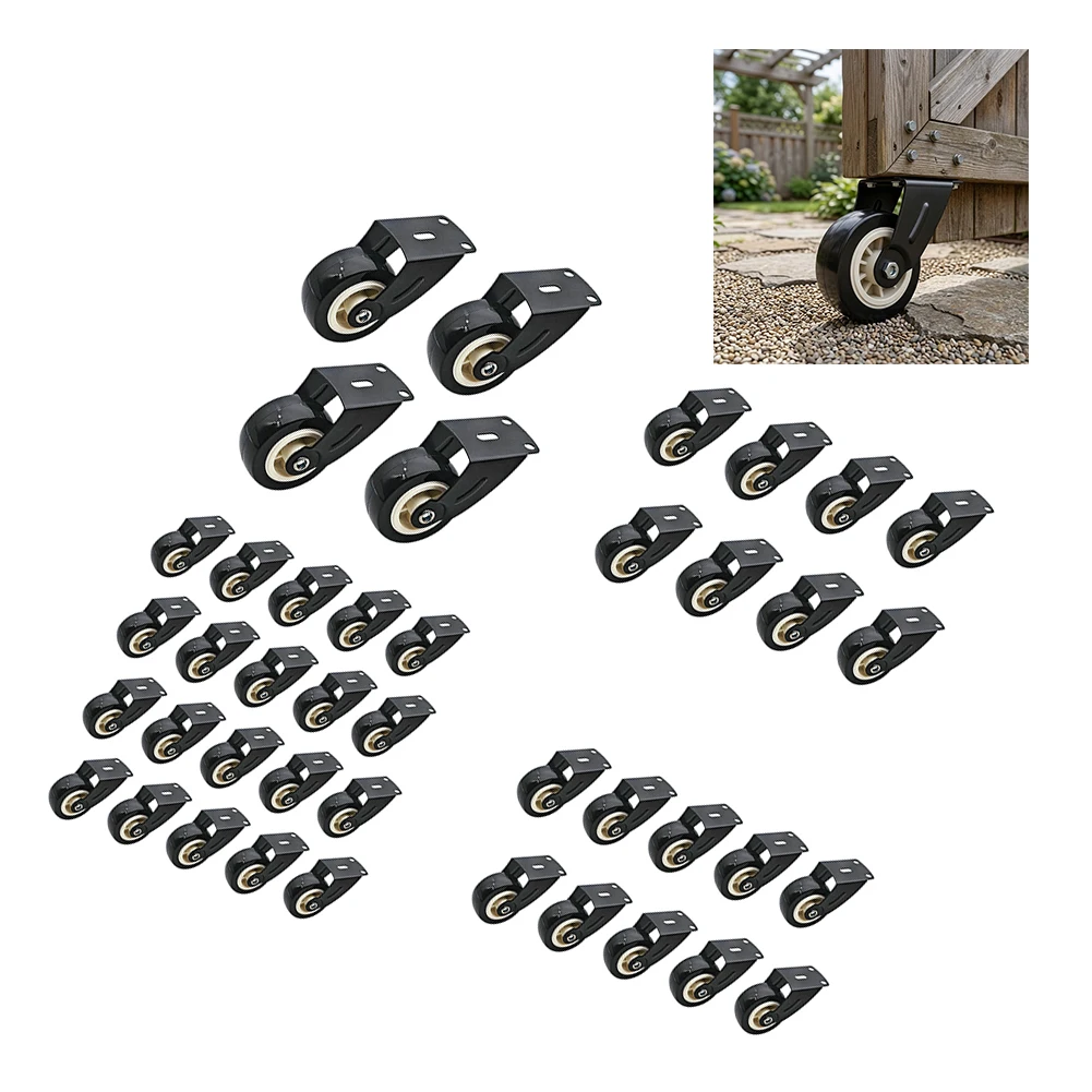 Industrial Strength Gate Support Wheel Built to Withstand Harsh Weather and Heavy Loads Fixed Directional Caster
