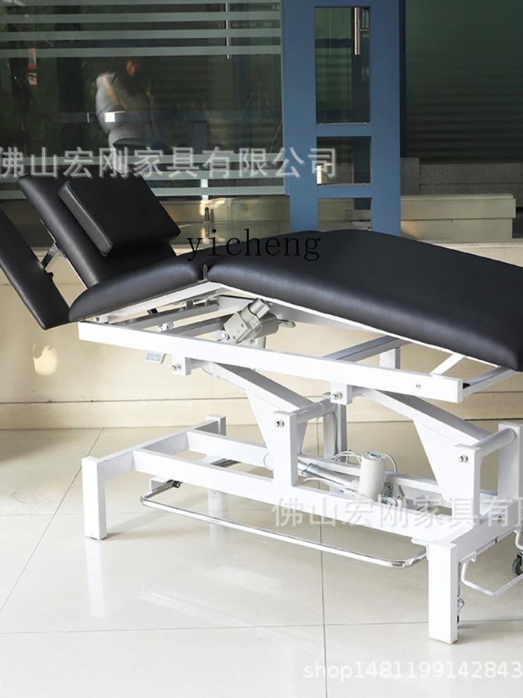 ZK Electric Adjustable Beauty Lifting Bone Treatment Bed Traditional Chinese Medicine Tuina Therapy with Hole