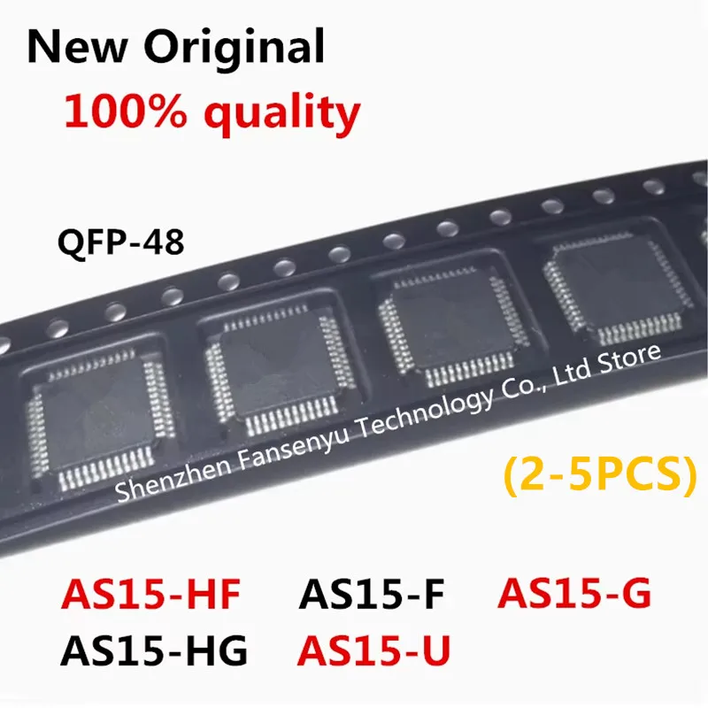 (2-5piece)100% New AS15-F AS15-U AS15-G AS15-HF AS15-HG QFP-48