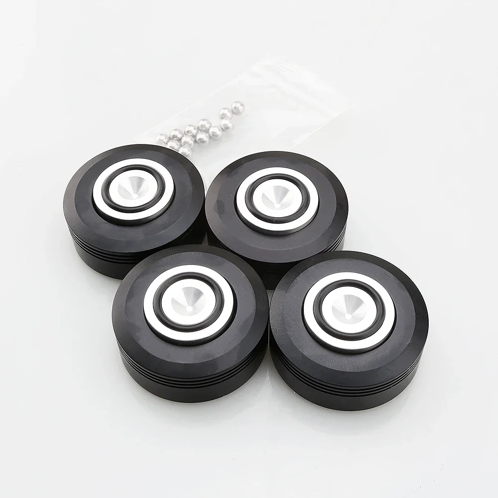 

4PCS 50*20mm hi-end Speaker Feet Aluminum Alloy Amplifier Stand DISCS Turntable CD Player Computer DAC Machine Base