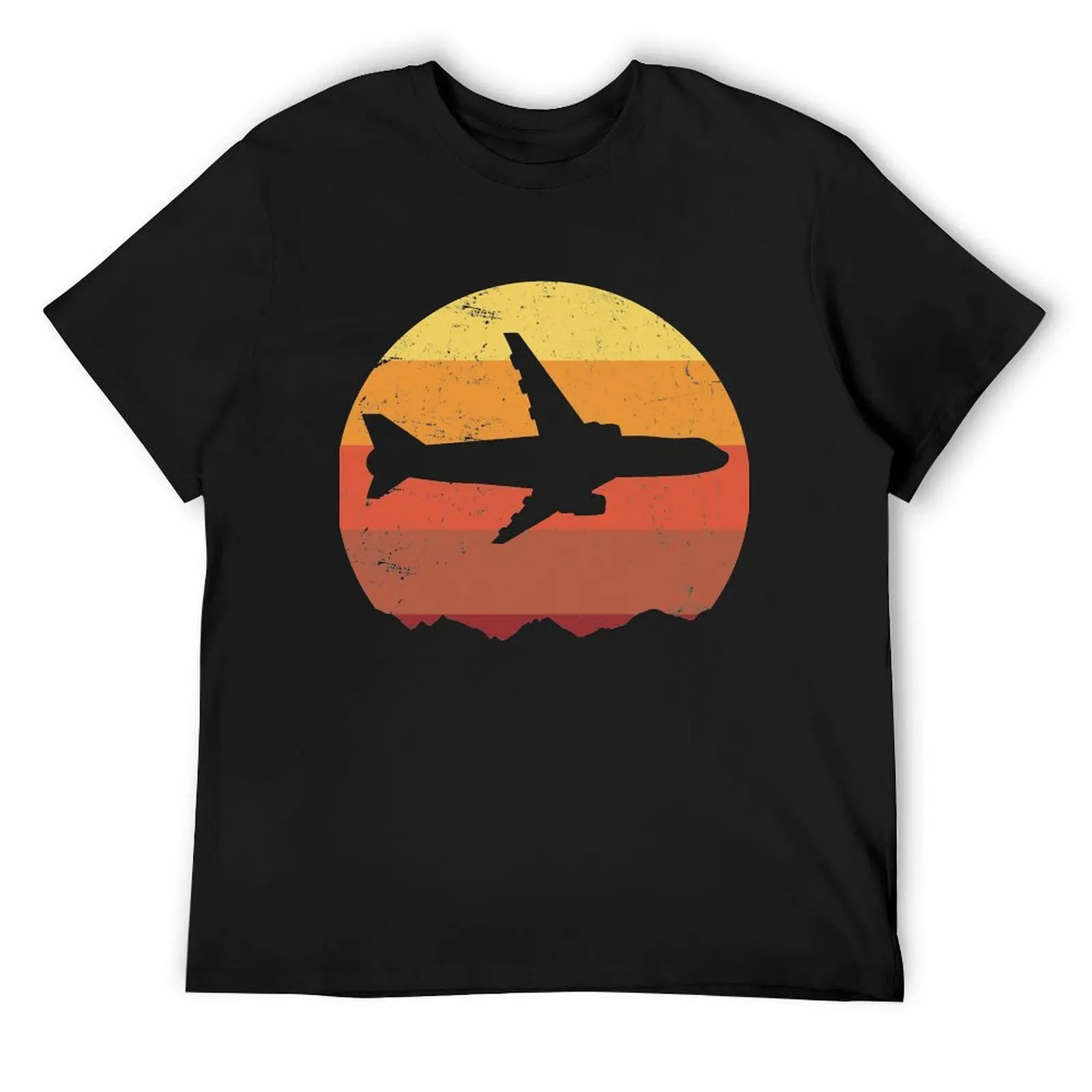 

Airplane Aircraft Aviation Vintage T-Shirt korean fashion funny costumes cute clothes shirts men graphic